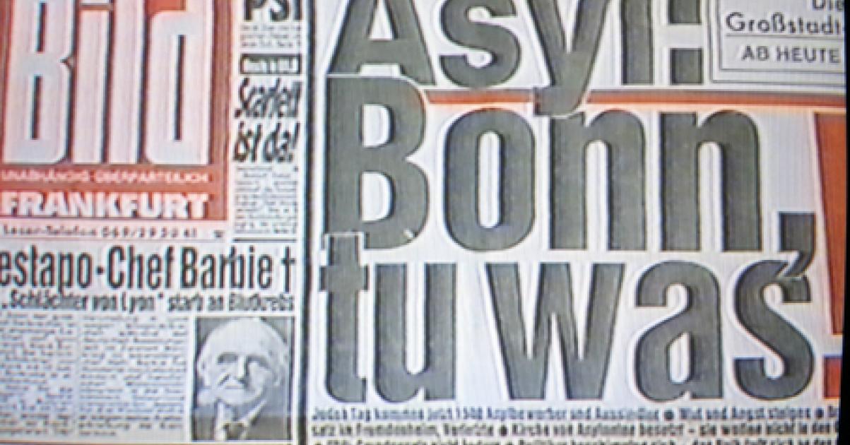 Ende Mai 1993 Eine dunkle Woche deutscher Politik